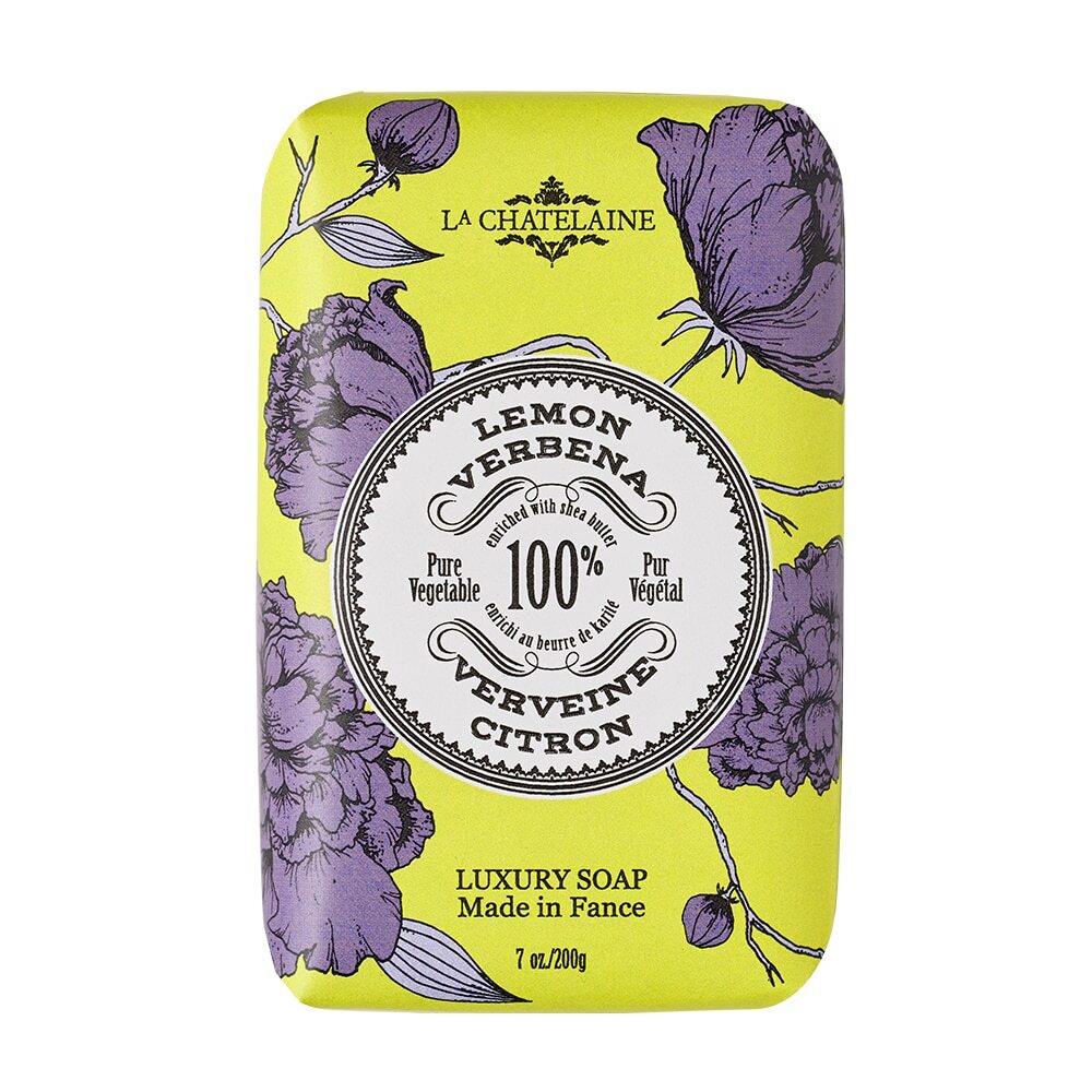 La Chatelaine Luxury Wrapped Soap Lemon Verbena 200g