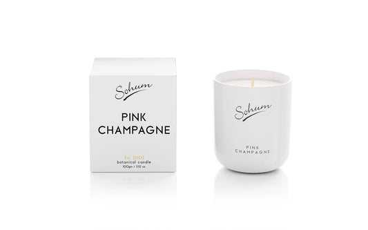 Sohum Mini Candle Pink Champagne - Isabel Harris