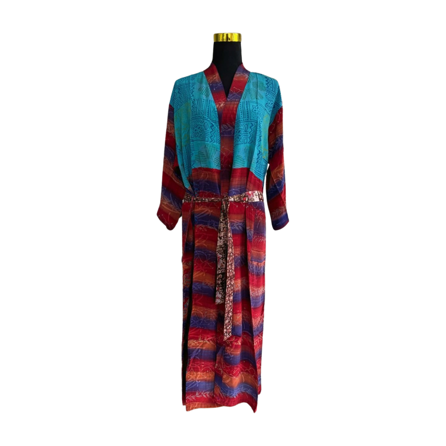 Silk Patchwork Kimono #39