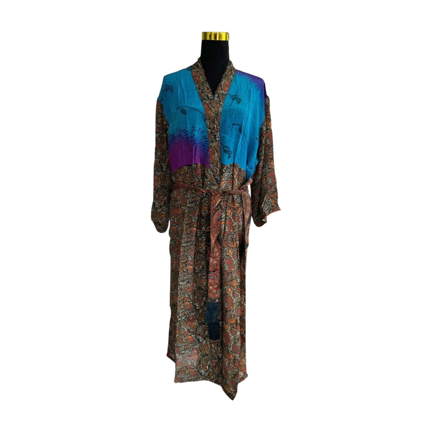 Silk Patchwork Kimono #40