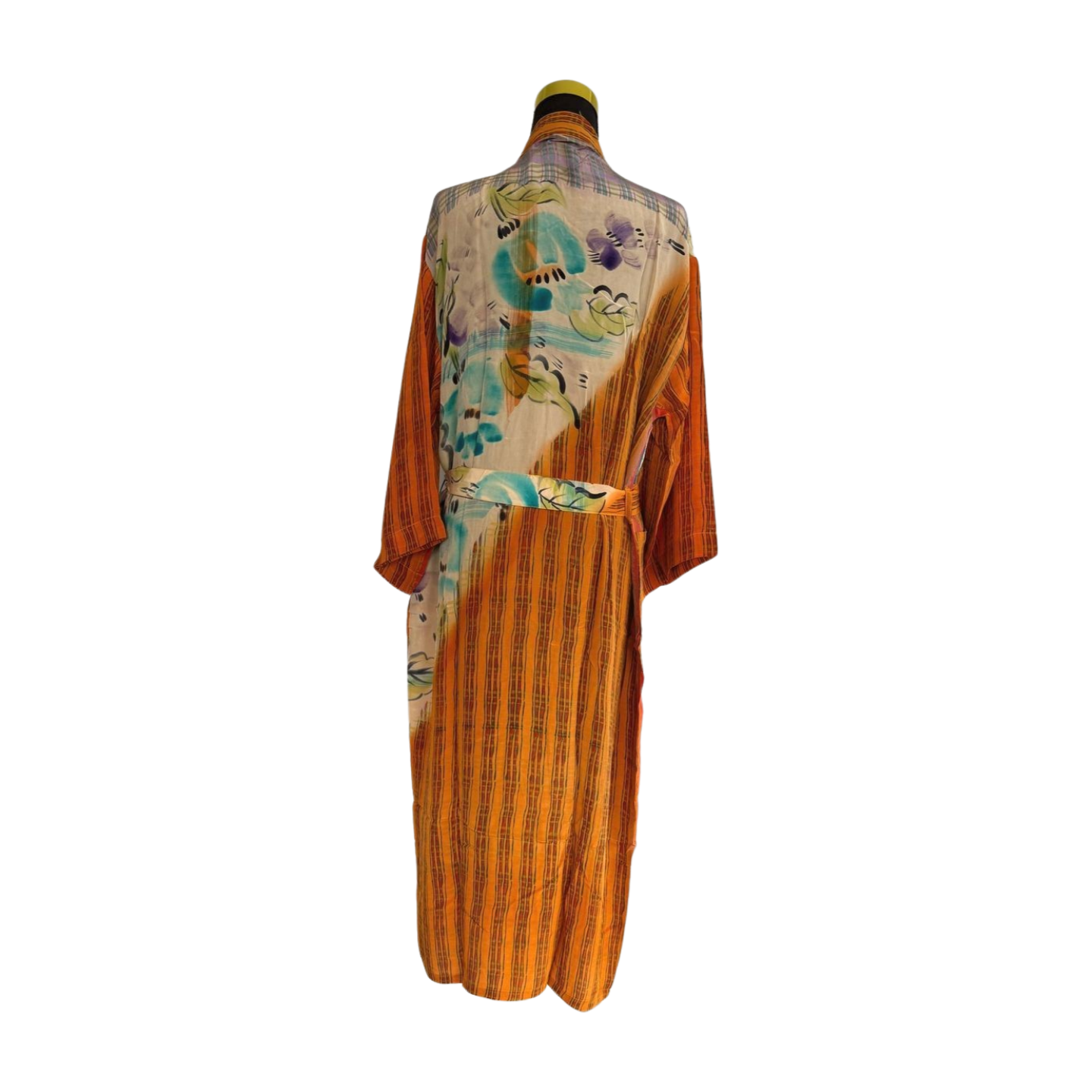 Silk Patchwork Kimono #28