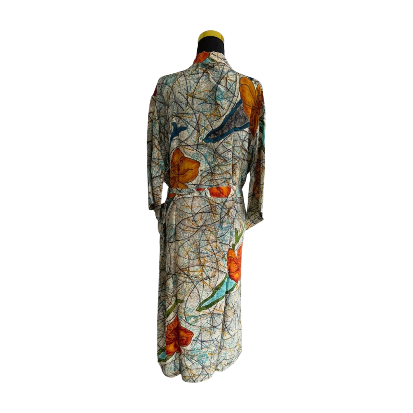 Silk Patchwork Kimono #46