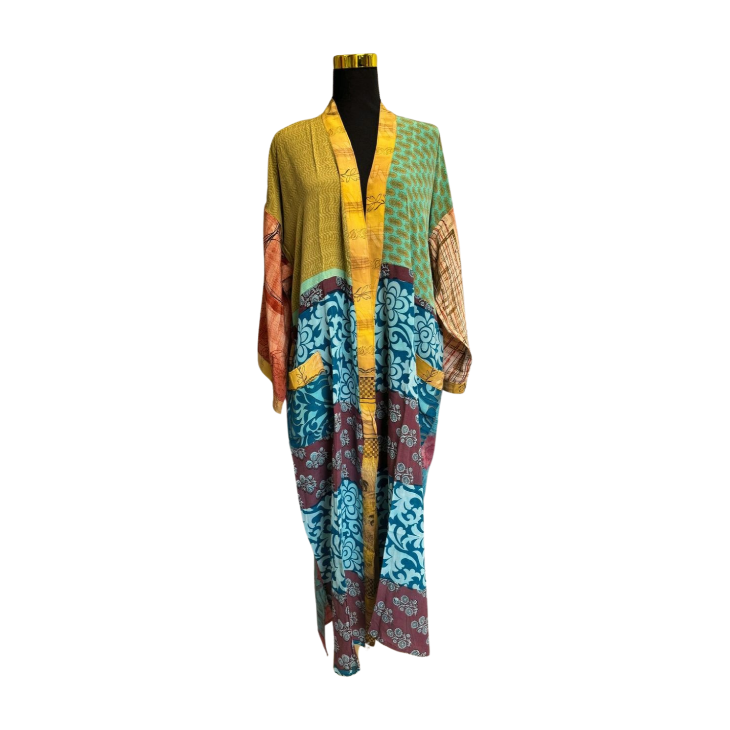 Silk Patchwork Kimono #2