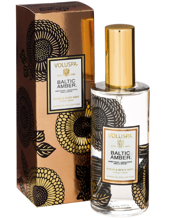 Voluspa Baltic Amber Room & Body Spray